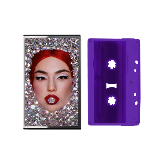 Diamonds & Dancefloors Transparent Purple Cassette